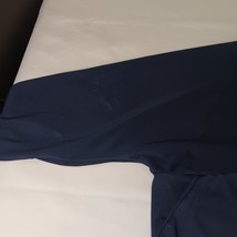 Adidas Climalite Men's Blue Full Zip Pockets Long Sleeve Shirt Size Large L image 15