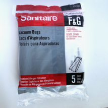 Genuine Eureka Sanitaire F&amp;G Vacuum Bag 63250A Allergen Filtration 5 bags - £10.23 GBP