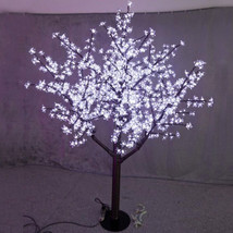 1.5m/5ft Height Indoor Outdoor Artificial Christmas Tree LED Cherry Blossom Tree - £236.49 GBP