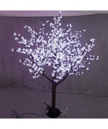 1.5m/5ft Height Indoor Outdoor Artificial Christmas Tree LED Cherry Blossom Tree - £233.77 GBP