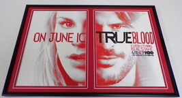 True Blood HBO Season 5 2012 Framed 12x18 ORIGINAL Advertising Display  - £54.48 GBP