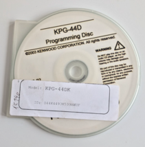 Kenwood KPG-44D 44DK Programming Disc Software CD Ver 2.02 - $24.74