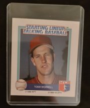 Todd Worrell Cardinals 1988 Kenner Starting Lineup Talking Baseball CARD ONLY - $1.80