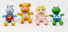 Muppet Babies McDonald&#39;s Happy Meal Toy 1990 Figure Set (4) VTG Without Vehicles - £5.44 GBP