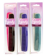 GOODY 7" UTILITY HAIR COMBS - 2 PCS. (00621) - £5.97 GBP