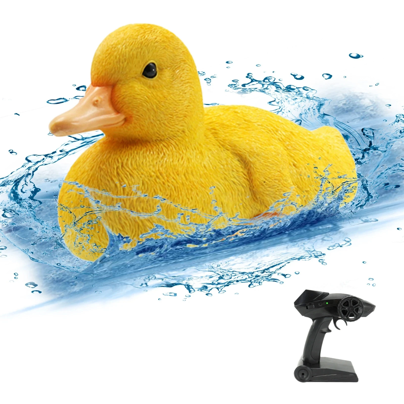 Waterproof 2 in 1 Remote Control Boat 2.4GHz Simulation Duck Animal RC Boat - £67.31 GBP