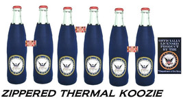 Usa Us Navy Naval Seal Bottle Koozie Cooler Wrap Insulator Sleeve Jacket Holder - £7.24 GBP+