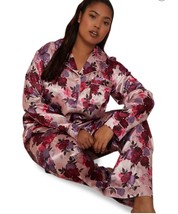 Chi Chi London Women&#39;s Floral Satin Pajamas Set Sz 22 - £37.74 GBP