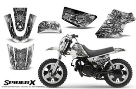 YAMAHA PW50 CREATORX GRAPHICS KIT DECALS SPIDERX WHITE - $108.85