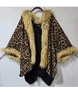 Leopard Print Faux Fur Vest Jacket - $31.94 CAD