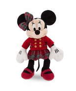 Disney Store Minnie Mouse Christmas Plush Toy Exclusive 2016 Limited New - £47.77 GBP