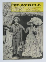 Andy Griffith Dolores Gray Cast Signed Destry Rides Again Playbill Cover Only - £704.02 GBP