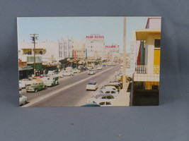 Vintage Postcard - Main Street Tijuana Mexico - A.A. De Martinez - £11.94 GBP