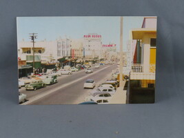 Vintage Postcard - Main Street Tijuana Mexico - A.A. De Martinez - $285.54 MXN