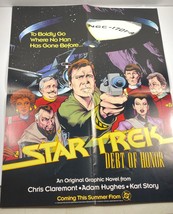 1992 DC Comics Star Trek: Debt of Honor Poster  17&quot;x22&quot; - £8.19 GBP