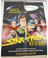 1992 DC Comics Star Trek: Debt of Honor Poster  17&quot;x22&quot; - £8.13 GBP