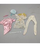 Jem and the Holograms Doll Clothes 6 Pieces Shirt Pants Shoe Hat Microph... - $865.38 MXN