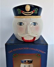 Russ Berrie Christmas Nutcracker Collection Ceramic Planter Vtg Winter - £19.97 GBP