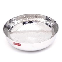 Stainless Steel Hammered Kadai (1000ml)  BEST QUALITY FREE SHIPPING - £35.60 GBP