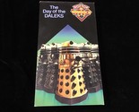 VHS Doctor Who The Day of the Daleks 1972 Jon Pertwee, Katy Manning - $10.00