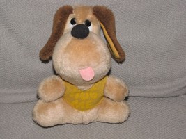 Vtg Wallace Berrie 1978 555 Tan Hug Me Puppy Dog Stuffed Animal Plush Toy B EAN S - £23.35 GBP