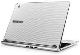 LidStyles Carbon Fiber Laptop Skin Protector Decal Samsung Chromebook XE550C22 image 7