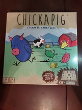 Chickapig Strategic Board Game Family Friendly Game For 2 or 4 Players w... - $19.34