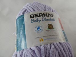 Bernat Baby Blanket Yarn 10.5oz Skein Color Violet 220 yards - $23.75