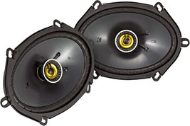 Kicker Cs Series Csc68 6 X 8 Inch Car Audio System Speaker, Black (2 Pack) - £72.56 GBP