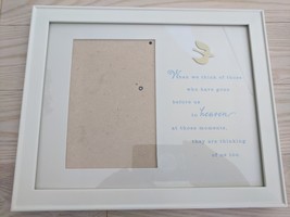 Hallmark Off-White Picture Frame with Printed Pigeon and Message - $19.00