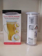 New in Box Gourmet Trends Quick Pasta Maker Clear with White Trim - £10.33 GBP