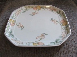 Villeroy &amp; Boch Fruit Garden Square Cake Plate Platter 11&quot; Heinrich Germany EUC - £96.63 GBP