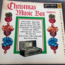 Christmas Music Box Favorites LP AFLP 1982 Noel Sanctissima Fidelis Lorelei - £7.08 GBP