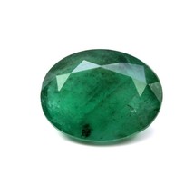 3Ct Natural Green Oval (Panna) oval Cut Gemstone - £68.11 GBP
