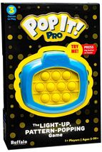 Buffalo Games Pop It! Pro Light Up Pattern Popping Game Blue Yellow - $267.25 Buffalo Games Pop It! Pro Light Up Pattern Popping Game Blue Yellow - $267.25 MXN