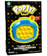 Buffalo Games Pop It! Pro Light Up Pattern Popping Game Blue Yellow - $267.25 MXN