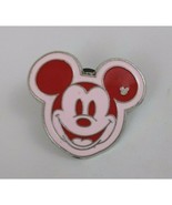 2008 Disney Colorful Mickeys Face Red/Pink Trading Pin - £3.41 GBP