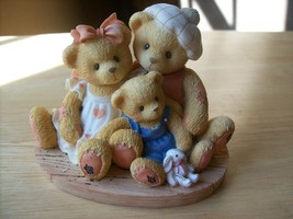 Cherished Teddies 1998 Penny, Chandler &amp; Boots “We’re Inseparable” Figurin - £11.98 GBP