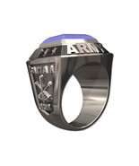 US ARMY RING MENS CHAMPIONSHIP STYLE-Sterling Silver - £318.60 GBP