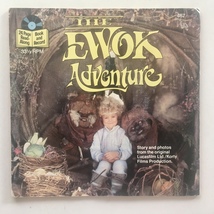The Ewok Adventure - 7&#39; Vinyl Record/Book - £54.25 GBP