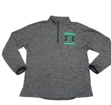 Under Armour Boys 12/14 Large 1/4 Zip  Long Sleeve Shirt EXCELLENT CONDI... - $12.38