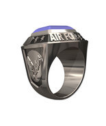 US AIR FORCE RING MENS CHAMPIONSHIP STYLE-Sterling Silver - $547.52 CAD