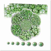 5600PCS Half Round Pearls Flatback Imitation Pearls - Sparkle and Shine! DIY Nai - $24.74