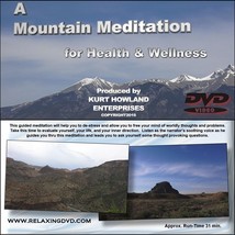 &quot;A Guided Mountain Meditation&quot; for Health &amp; Wellness DVD, Relaxing and C... - £5.40 GBP