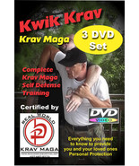 &quot;KWIK KRAV MAGA 3 Disk Set&quot;  For those with No Time to Train.  DVD - £24.12 GBP