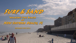 SURF &amp; SAND Treadmill Walk on New Symrna Beach Florida, Exercise, Relaxation DVD - £7.43 GBP
