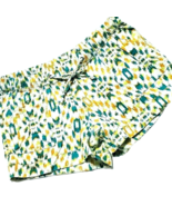 MOSSIMO Short Retro Print JR 3 Y2K Vtg Aqua Orange Low Rise 100%Cotton F... - $21.73