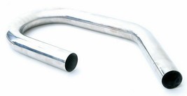 Yonaka 2.25&quot; Polished Stainless Steel UJ Exhaust Piping Tubing Bends 180 + 45 - £44.00 GBP