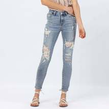 Women&#39;s Lace Skinny Jeans - £35.45 GBP