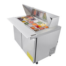 VEVOR 48.43&quot; Commercial Refrigerator, 12.5 Cu. Ft Sandwich Refrigerated ... - $2,280.26 CAD
